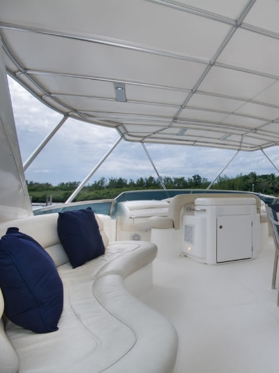 Yacht Antares sundeck