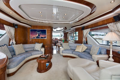 Yacht Antares main salon
