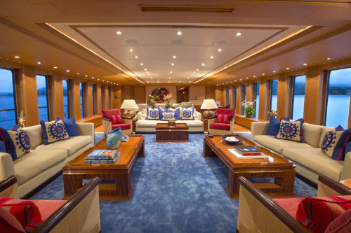 yacht Capricorn salon