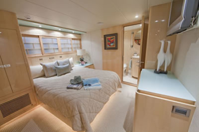 Diamond Girl guest stateroom