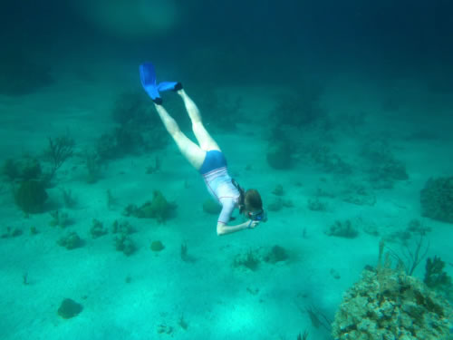 Bahamas free diving