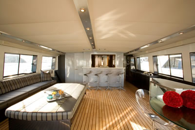 Yacht First Home salon bar