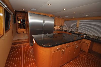 Yacht Golden Girl galley