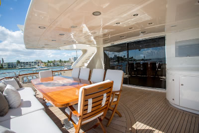 Happy Hour aft deck
