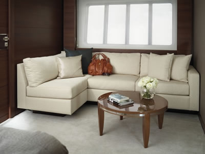 Imperial Princess VIP stateroom seating area