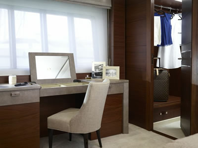 Imperial Princess guest stateroom vanity