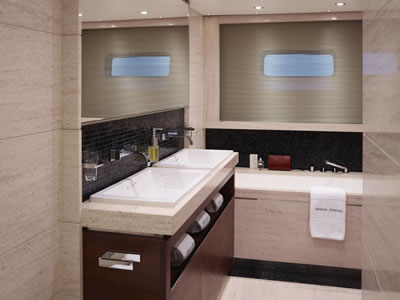 Imperial Princess guest bathroom