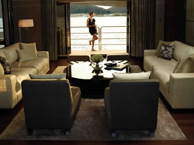 Imperial Princess balcony off salon