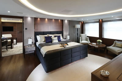 Imperial Princess master stateroom