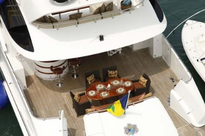 Impulsive aft deck