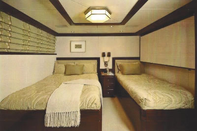 Match Point twin stateroom