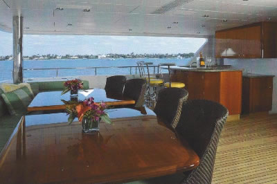 Match Point aft deck