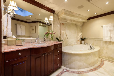 Match Point master bathroom