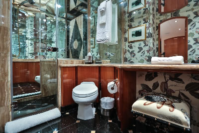 No Complaints master bathroom
