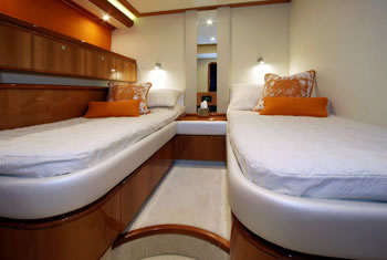 Sioux Empress twin stateroom