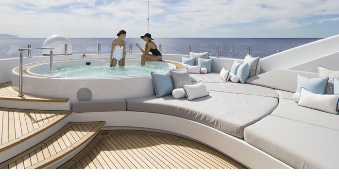 yacht jacuzzi