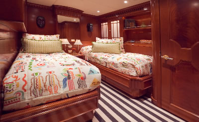 Carte Blanche twin stateroom