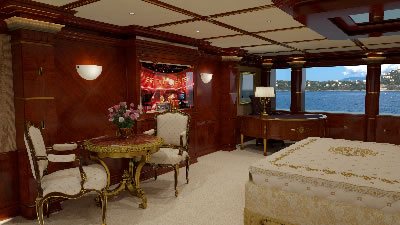 My Seanna master stateroom