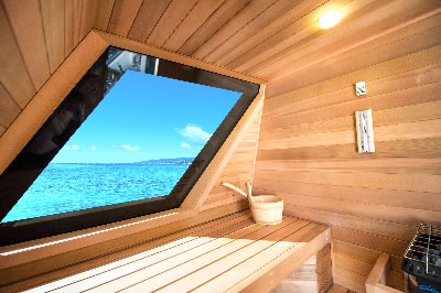 My Seanna deck sauna