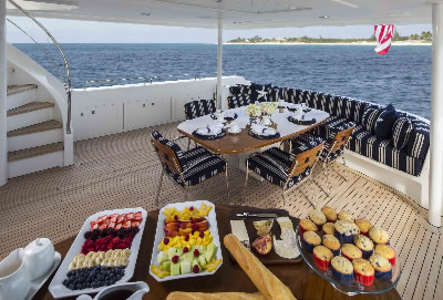 Sharon Lee aft deck