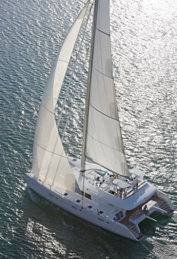 Tell Star under sail